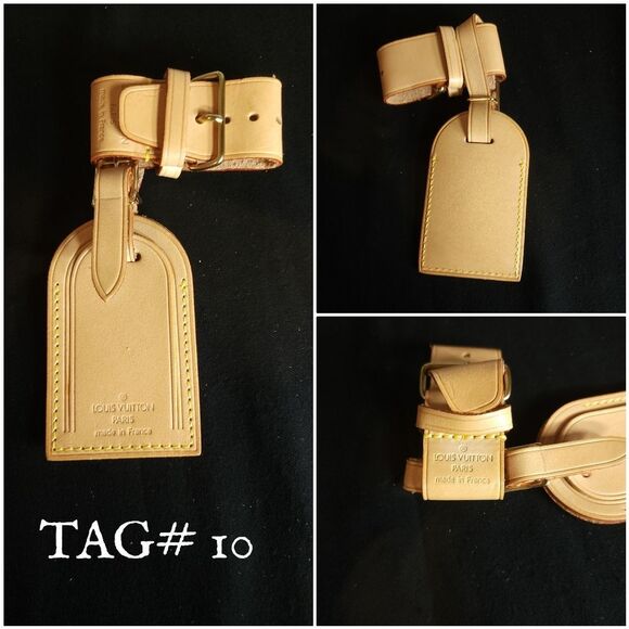 Authentic Louis Vuitton Luggage Tag & Poignant - NEW - Picture 13 of 16